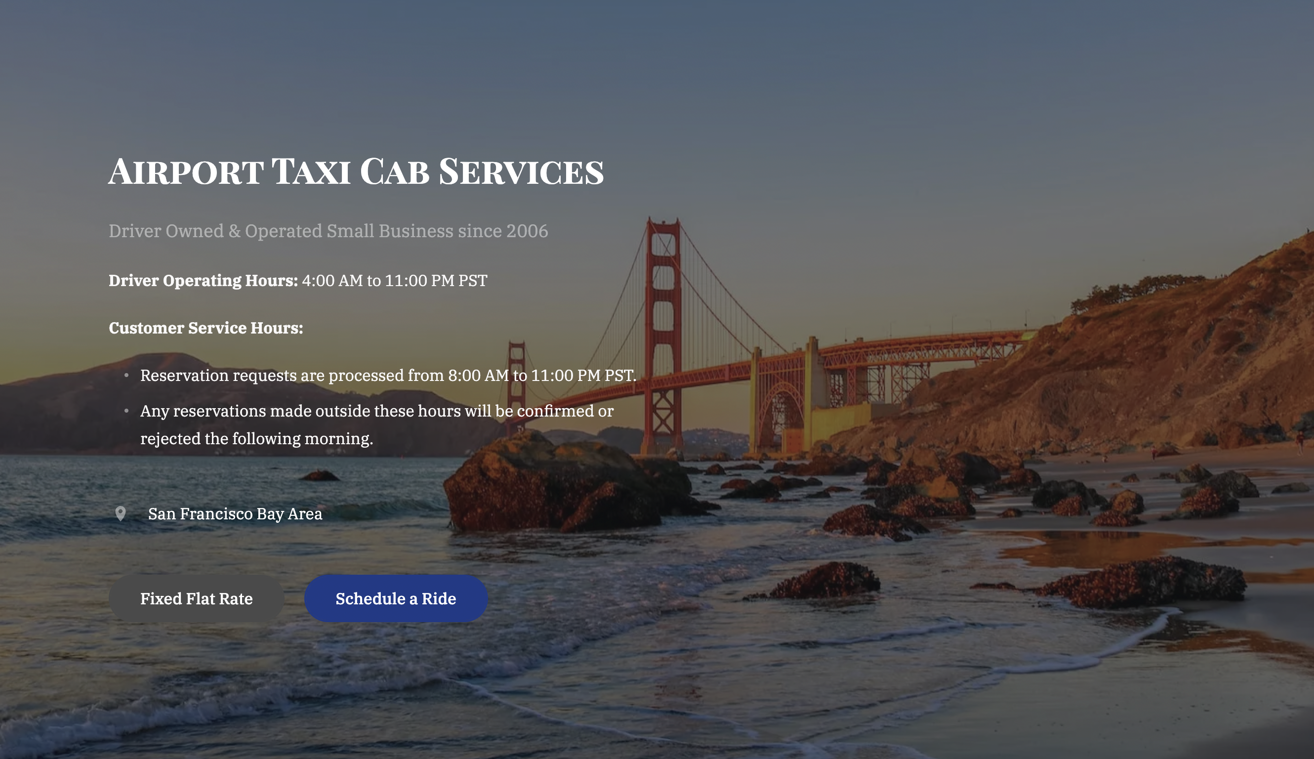 Airport Taxi Cab Services